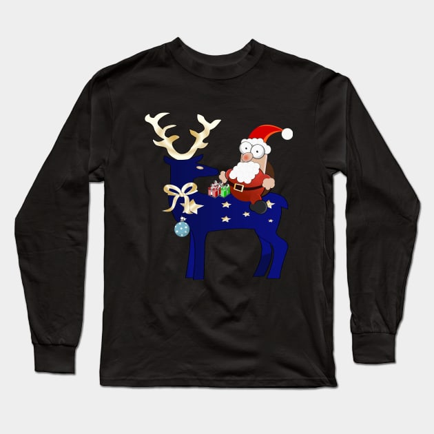 Happy Merry Christmas day Long Sleeve T-Shirt by UrLifeTee